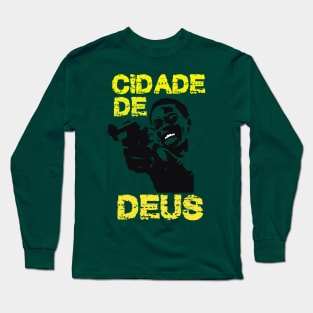 Cidade de Deus - City of God - Ze Pequeno Long Sleeve T-Shirt